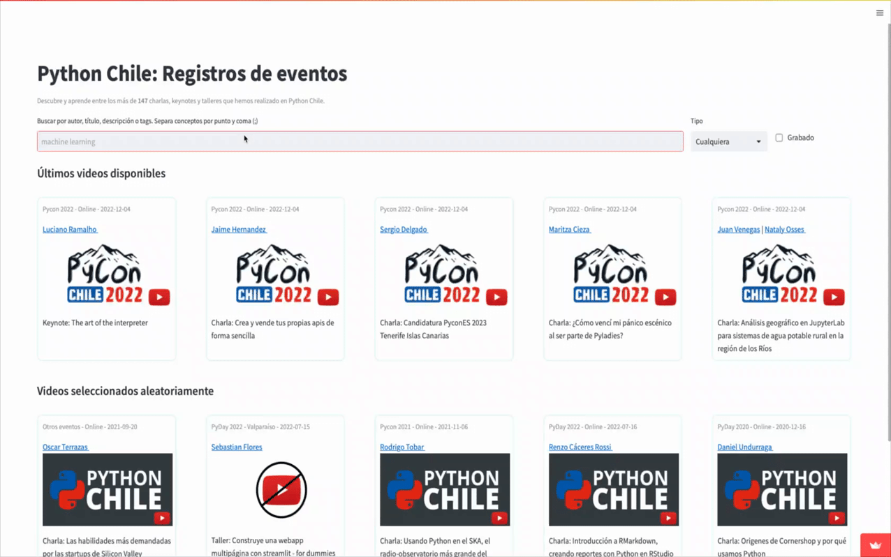 python-chile-app