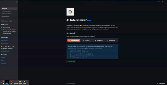 AIInterviewer-demo