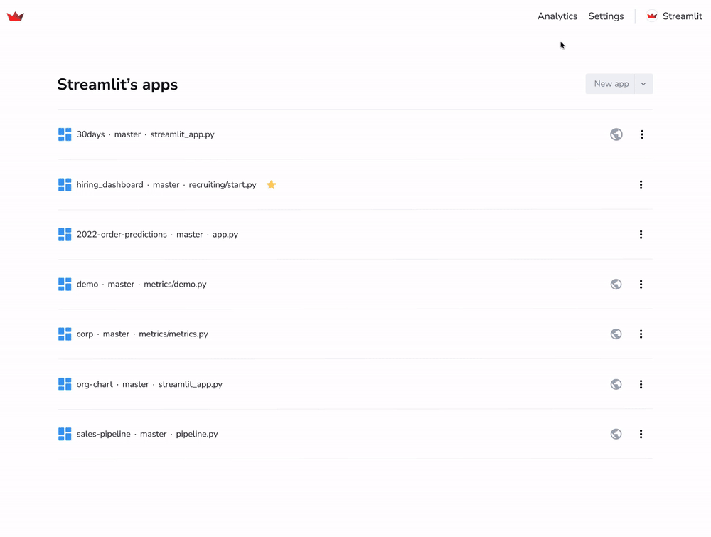 Leverage your user analytics on Streamlit Community Cloud